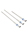 3 Pack Boiler Steam Probe SP0001820 For Breville Espresso Machines BES900 BES920 BES980 BES990 Replacement Part set with stainless steel and ceramic components.