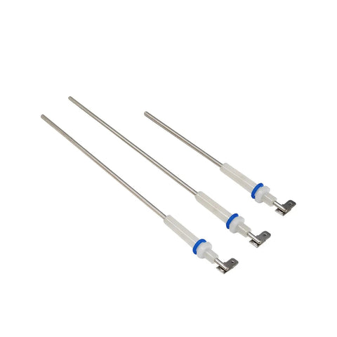 3 Pack Boiler Steam Probe SP0001820 For Breville Espresso Machines BES900 BES920 BES980 BES990 Replacement Part set with stainless steel and ceramic components.