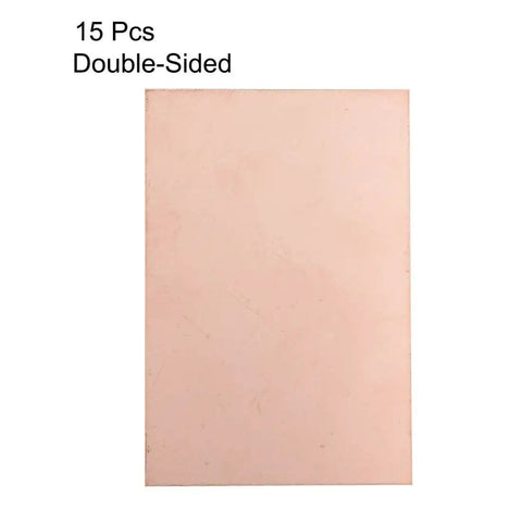 Double Sided Copper Clad FR4 PCB Board 150x100mm 1.5mm Thick For DIY Prototyping And Circuit Projects pack of 15