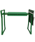 2 In 1 Garden Kneeler And Seat Bench With Foam Pad Foldable Lightweight Garden Stool For Kneeling Or Sitting Easy To Use Portable And Practical Green 60x28x49cm