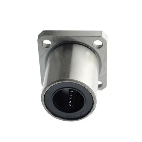 Two Pack Square Flange Linear Motion Bushing Ball Bearing LMK6 60UU For CNC And 3D Printer Upgrades Smooth Low Friction Guide Easy Install Built To Last Precision Component, square flange bearing