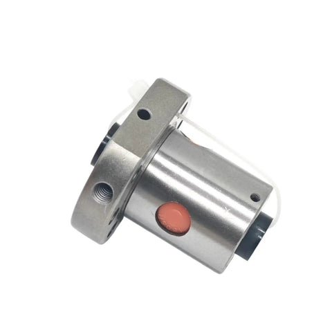 SFU1204 Rolled Ball Screw With 22mm Ball Nut BK10 BF10 End Machined detail view of ball nut component
