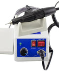 Versatile Micromotor Handpiece Kit For Jewelry Making Nail Art Engraving Wood Carving And More With Non Stage Variable Speed And Foot Pedal