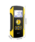 Heavy Duty Wall Scanner And Electronic Stud Finder With Live Ac Wire And Metal Pipe Detection No Hassle Wall Locator side view with LCD display