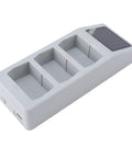 Drone Battery Charger Hub With LCD Real Time Monitoring No Guesswork 65W Parallel Charging for Three Batteries slots