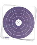 30 Pack Archery Targets 40cm NFAA Standard 5 Ring Single Spot Paper Targets For Training And Competition No Glare Wood Free Print