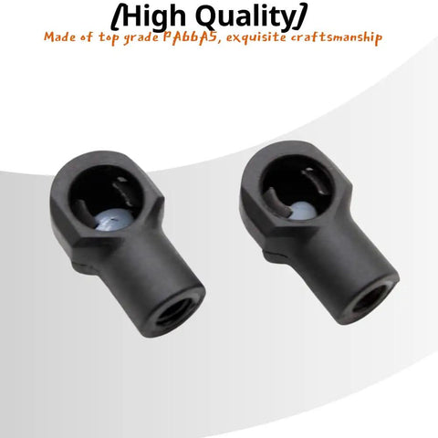 Gas Spring End Fittings Replacement Ball Stud Socket Joint M6 Female 10mm Thread Lift Support Connectors 4 Pack durable PA66