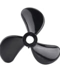 RC Boat Propeller Set With 3 Blades For 4mm Shafts Lightweight Plastic Outboard Propeller Pair For Remote Control Boats Durable Marine Propeller Accessory