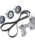 Premium Drive Belt Tensioner Idler Pulley Kit Fits Tacoma Tundra Fj 2007 2008 2009 Fixes Slow Noise And Slack Problems Fast To Keep Engine Running Smooth Like Butter Without Breaking Down Gives Peace Of Mind