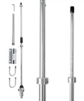 Beefy UHF Mobile Antenna For 350 To 500MHz Repeater Use 100W High Power Aluminum Alloy Body 6dBi Gain Vertical Polarization