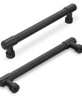 10 Pack 5 Inch Matte Black Cabinet Handles For Kitchen Cabinets And Drawers Alloy Drawer Pulls Solid Cabinet Hardware Wide Application