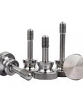 M3x10mm Captive Screws With Knurled Thumb Head Stainless Steel 4 Pack Heavy Duty Panel Fasteners