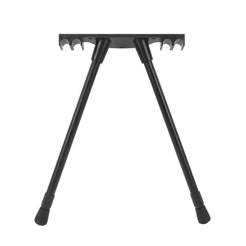 Folding Camping Table Legs For DIY Camp Tables Workbenches Outdoor Travel And Home Furniture Gear, adjustable black legs