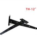 Built Like A Tank Heavy Duty T Hinge For Garden Gates And Fence Repair With All Weather Durability Fits 8 Inch Wood Doors Smoothly