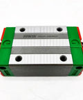 Top view of Beefy HGH20CA Linear Block Carriage with 20mm Square Linear Guide Rails, high speed, heavy load, ultra rigidity for CNC parts