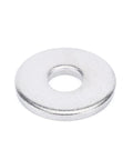 Flat washer, 304 stainless steel, 1/2 in outer diameter, 3/16 in inner diameter