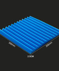 Top Shelf 20 Piece Grey Sound Proof Foam Panels For Professional Home Recording Studio Acoustic Treatment High Density Flame Retardant Wedge Tiles Quick Setup Vibe Shaper, blue acoustic foam panel 300mm x 300mm.