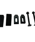 8mm Clamp Kit Set For HV4 And HV6 Rotary Tables Tool Steel Build showing 2 precision clamps with bolts and tee nuts