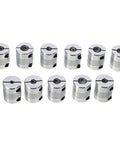Rock Solid Aluminum Stepper Motor Shaft Coupler Dual Hole Heavy Duty Clamping Link set of 10 precision fit for CNC and 3D printers.