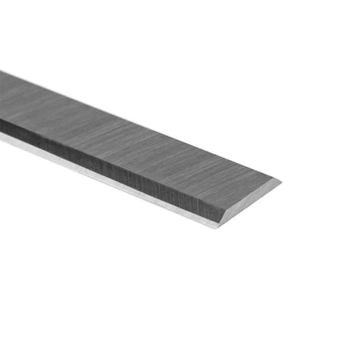 Top-Shelf 13-Inch Planer Blades For Ryobi AP1300, Replacement Set Of 4 Killer Reversible Woodworking Knives With Precision Locator Holes, close-up