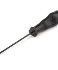 High Torque 3/32 Inch Hex Blade Screwdriver with Black Oxide Finish and Three-Sided Leverage Handle, shown diagonally on white background.