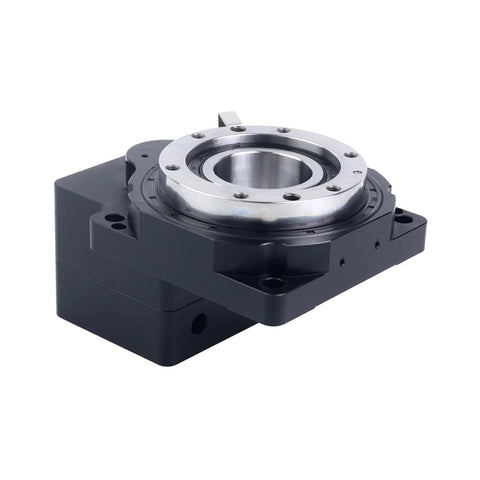 Beefy 85mm Hollow Rotary Actuator With Hollow Platform 3 Arc-Min Input Shaft 8mm For Nema 23 Stepper 5:1 Gear Ratio Electronic Starter