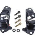 Heavy Duty Left And Right Tailgate Latch Levers With Striker Bolts Straight Bolt On Replacement For Chevy Silverado Gmc Sierra Cadillac Escalade 1999 To 2007 rear gate lock hardware