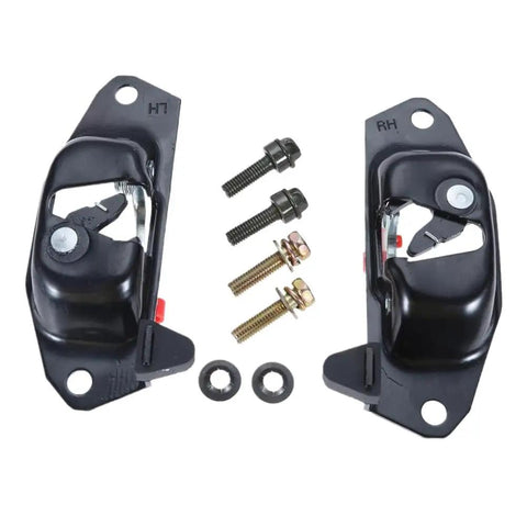 Heavy Duty Left And Right Tailgate Latch Levers With Striker Bolts Straight Bolt On Replacement For Chevy Silverado Gmc Sierra Cadillac Escalade 1999 To 2007 rear gate lock hardware