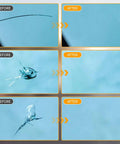 Before and after images showing chip and crack repair on windshield glass using Chip And Crack Repair Kit For Windshields And Glass Quick Fix Glass Repair Fluid For Chips And Small Cracks DIY Auto Glass Repair Tools Restore Clarity And Strength With Easy Application And Long Lasting Results.