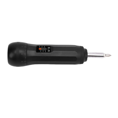 Preset Torsion Screwdriver Adjustable Torque Driver For Electrical And Light Industry Precise Control Prevents Overtightening Circuit Board Fixing Tool 0.1 To 0.6Nm Range with alloy frame and torque scale.
