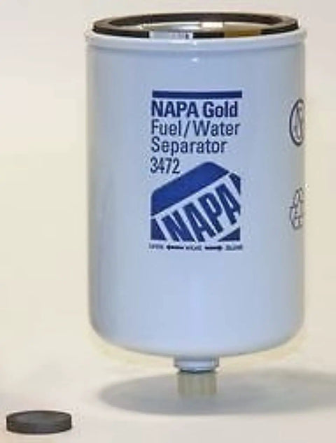 NAPA Gold Fuel/Water Separator 3472 for Fuel Filter Replacement Compatible With Audi, Volkswagen, Volvo 79-85, Cummins, Deutz, IHC