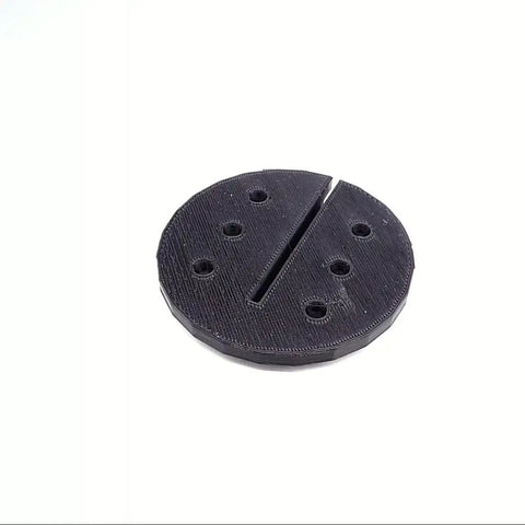 Drop-In Bandsaw Table Insert Throat Plate For Rikon 14 Inch Band Saw 10-353 Model, visible top view, showing slot and holes