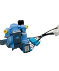 Inlet Water Valve Assembly DA97 07827B Replacement OEM Part For Samsung Dishwashers, blue, with electrical connectors visible.
