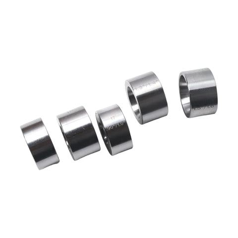 17 Degree Folding Die Set For Ring Sizers And Hydraulic Presses Pro Grade Beefy 5 Piece Stainless Steel Coin Ring Reduction Die Kit