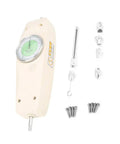 Portable Digital Force Meter Dynamometer 50N Handheld Push Pull Tester With 0.25N Increments And 10mm Stroke Clear Readout, with attachments