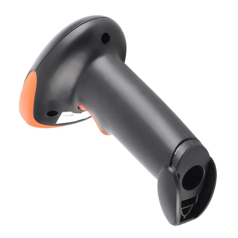 Back view of Fast Decode Barcode Scanner With Rebound Button Handheld QR Reader No Fuss For Grocery Stores