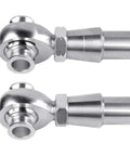 Heavy Duty 3/4 Inch Heim Joint Rod End Kit Featuring Triple Acme Right And Left Threads Swings Into Place Like No Sweat Includes Machined Spacer, two stainless steel rod ends for steering mods.