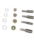 Super Cool 64 Piece Thread Repair Kit For Cars And Trucks To Fix Broken Oil Pan Drain Plug Holes In Sump Gearbox And Diff With Taps And New Plugs, 4 taps and washers