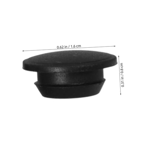 Get This Sweet Silicone Screw Plug Kit With A Cool Slot Design For Furniture And Cabinets And Ensure It Stays Put While Adding Style To Home Decor Today. Black silicone screw hole plug, 0.62 in x 0.31 in
