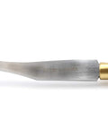Pro Grade Three Quarter Inch Hook Nose Scraper Woodturning Chisel with M2 steel blade and hardwood handle for smooth finishes.