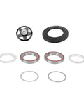 Ride Ready Aluminum Bike Headset Combo With Double Sealed Bearings CNC Machined Finish Rustproof Alloy Construction parts display