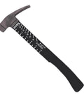 Lightweight Ti64 Titanium Hammer With Tough-Fiber Shock-Absorbing Fiberglass Handle, 10 Ounce Head For Heavy Duty Driving, Smooth Faced, No-Slip Grip, Made In USA, BH10TIPFS displayed on white background.