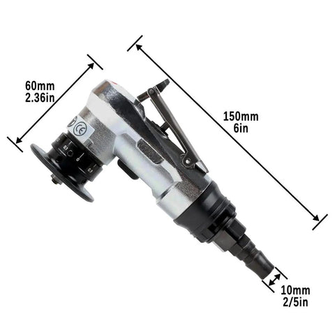 Mini Pneumatic Chamfering Machine JIUNENG Metal Edge Beveler with dimensions 150mm x 60mm for precision deburring.