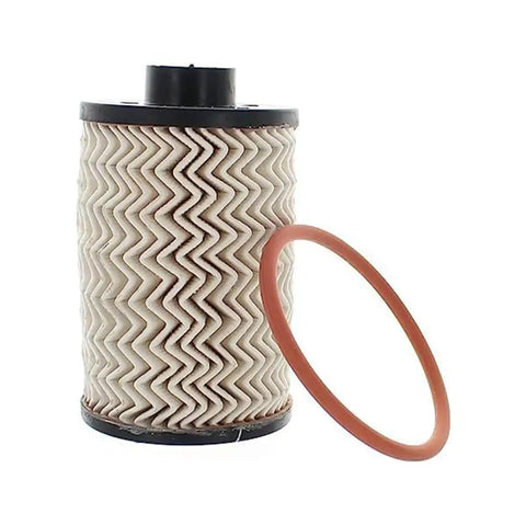 All In One Oil Filter Fuel Filter And Air Filter Kit For Mahindra Roxor Includes 0303BC0071N 1001CAA14881N 0313AC0280N OEM Grade Factory Tested For Peak Performance showing a cylindrical air filter and sealing ring