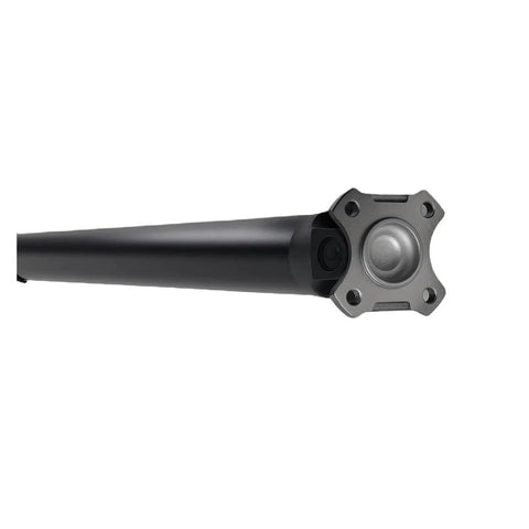 Built Tough Heavy Duty Steel Driveshaft Center Support Bearing Rock Solid Vibration Damping Assembly For Manual Transmission BMW E90 E91 E92 325i 328i showing steel pivot bracket design.