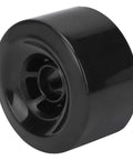 Shockproof PU Tire 80A for DIY electric scooters and skateboards, durable wheel replacement with high grip, black color