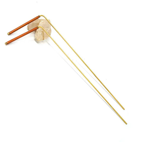 Top Rated Copper And Brass Dowsing Rods With Free Gliding Handles That Hit Different For Spirit Questing Water Divining.