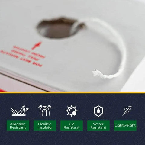 Heavy Duty Polypropylene Tie Twine for Bundling and Packing, 156 Lb Tensile Strength, 1 Ply, 6300 Ft, White, Cardboard Carton Included