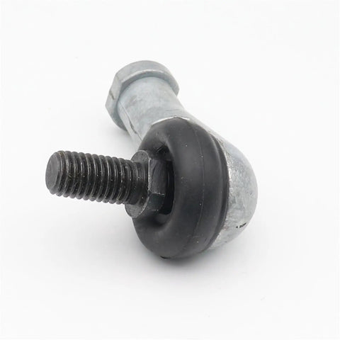 Beefy M10 To M16 90 Degree Ball Joint Rod End Bearing For Tie Rods Right Hand Connector 10mm 12mm 14mm 16mm Options Steel Construction High Performance Smooth Operation, black threaded