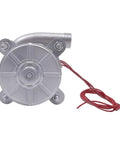 Front view of Portable 500W Hydro Turbine Generator For Home Use Off Grid Ready Eco Friendly Micro Hydroelectric Power System With 220V Output And 110V Compatibility For Lighting And Monitoring Rugged Aluminum Housing.